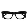Saint Laurent Occhiali da Vista SL 276 MICA OPT 001 Nero Trasparente Donna 