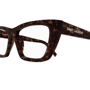 Saint Laurent Occhiali da Vista SL 276 MICA OPT 004 Marrone Trasparente Donna 3