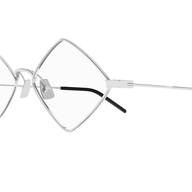 Saint Laurent Okulary korekcyjne SL 302 LISA OPT 002 New Wave Srebrny/Przezroczysty Unisex 3