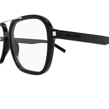 Saint Laurent Occhiali da Vista SL 545 OPT 001 Nero Trasparente Donna 3