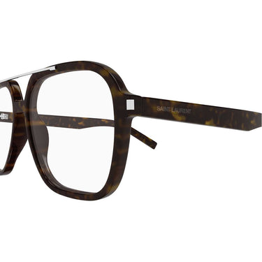 Saint Laurent Occhiali da Vista SL 545 OPT 002 Marrone/Trasparente Donna 2