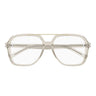 Saint Laurent Occhiali da Vista SL 545 OPT 003 Beige/Trasparente Donna