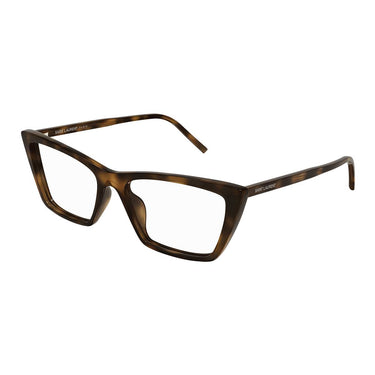 Saint Laurent Occhiali da Vista SL 737 MICA THIN OPT 003 Marrone/Trasparente Donna 1