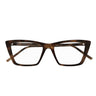 Saint Laurent Occhiali da Vista SL 737 MICA THIN OPT 003 Marrone/Trasparente Donna