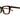 Saint Laurent Occhiali da Vista SL 842 002 Marrone/Trasparente Unisex 3