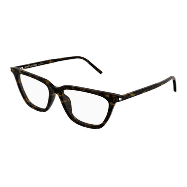 Saint Laurent Occhiali da Vista SL 889 SULPICE THIN OPT 002 Marrone Trasparente Donna 2