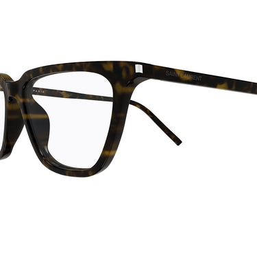Saint Laurent Occhiali da Vista SL 889 SULPICE THIN OPT 002 Marrone Trasparente Donna 3