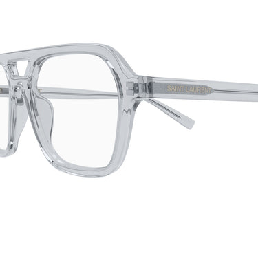 Saint Laurent Occhiali da Vista SL 905 OPT 003 Grigio Trasparente Unisex  3