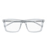 Saint Laurent Occhiali da Vista SL 906 003 Grigio/Trasparente Uomo