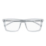 Saint Laurent Occhiali da Vista SL 906 006 Grigio/Trasparente Uomo