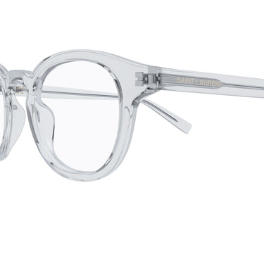 Saint Laurent Occhiali da Vista SL 907 006 Grigio Trasparente Uomo  3