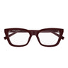 Saint Laurent Occhiali da Vista SL 911 003 Burgundy/Trasparente Donna