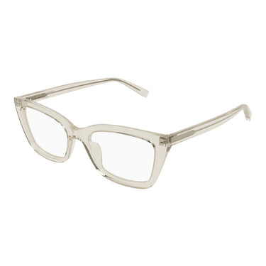 Saint Laurent Occhiali da Vista SL 911 004 Beige/Trasparente Donna 2