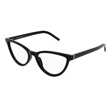 Saint Laurent Okulary korekcyjne SL M138 001 Czarny/Przezroczysty Damskie 2
