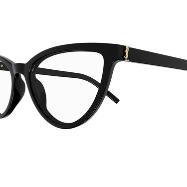 Saint Laurent Okulary korekcyjne SL M138 001 Czarny/Przezroczysty Damskie 3