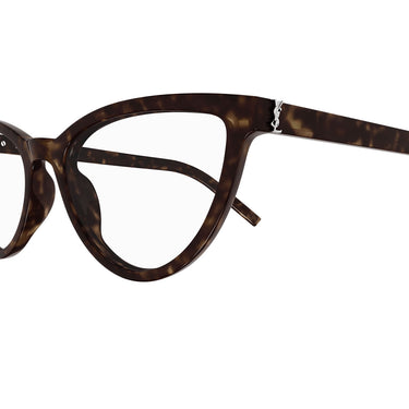 Saint Laurent Okulary korekcyjne SL M138 002 Brązowy/Przezroczysty Damskie 3