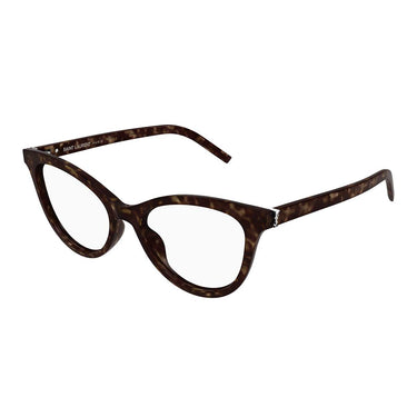 Saint Laurent Occhiali da Vista SL M164 002 Marrone Scuro Trasparente Donna 2