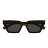 Saint Laurent Okulary Przeciwsłoneczne SL 633 Calista 002 Havana/Grigio Unisex