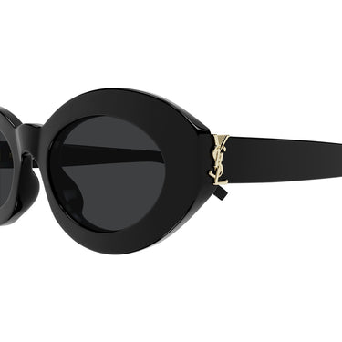 Saint Laurent Sonnenbrille SL M136 001 Schwarz/Schwarz Damen 3
