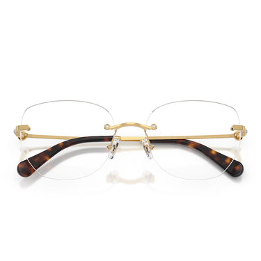 Swarovski Occhiali da Vista SK1038 4004 Oro/Trasparente Donna