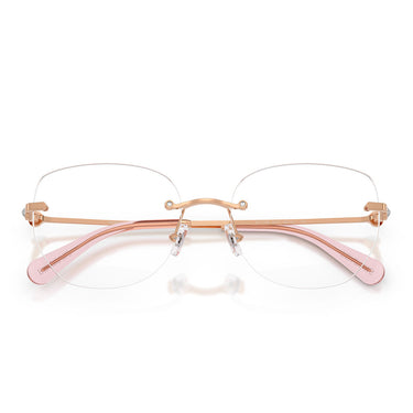 Swarovski Occhiali da Vista SK1038 4014 Oro Rosé/Trasparente Donna