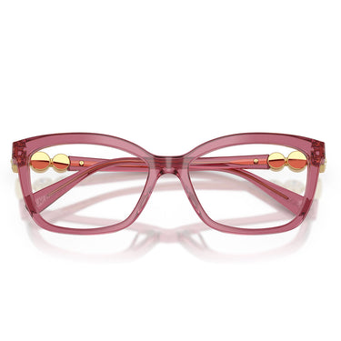 Swarovski Occhiali da Vista SK2072U 1107 Rosso Ciliegia Trasparente/Trasparente Donna