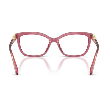 Swarovski Occhiali da Vista SK2072U 1107 Rosso Ciliegia Trasparente/Trasparente Donna