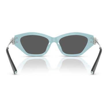 Tiffany & Co. Okulary Przeciwsłoneczne TF4231U 8055S4 Czarny Niebieski Tiffany/Ciemnoszary Damskie 4