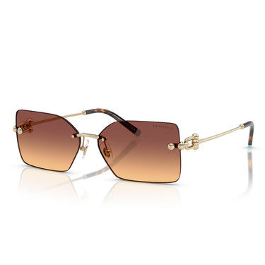 Tiffany & Co. Occhiali da Sole TF3088 618978 Oro Pallido/Arancione Sfumato Unisex 1