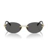Tiffany & Co. Sonnenbrille TF3104D 6216S4 Blassgold Dunkelgrau Damen