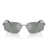 Tiffany & Co. Occhiali da Sole TF3114 600325 Gunmetal/Grigio Specchiato Blu Perlaceo Unisex