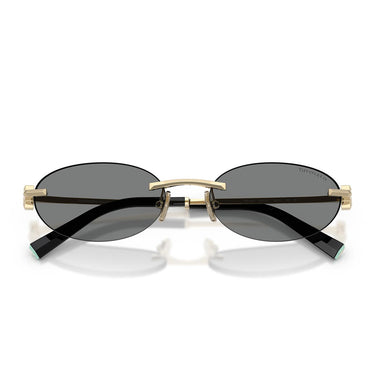 Tiffany & Co. Occhiali da Sole TF3119D 602187 Oro Pallido/Grigio Scuro Unisex 4
