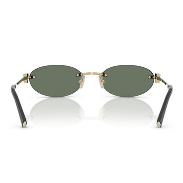 Tiffany & Co. Occhiali da Sole TF3119D 623882 Oro Pallido/Verde Scuro Unisex 3