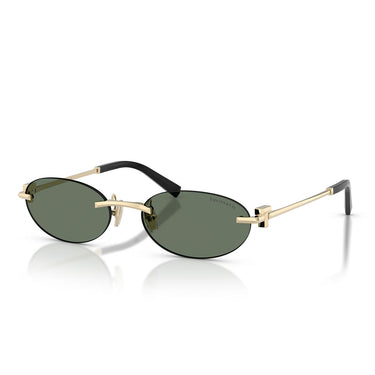 Tiffany & Co. Occhiali da Sole TF3119D 623882 Oro Pallido/Verde Scuro Unisex 1
