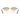 Tiffany & Co. Occhiali da Sole TF3119D 623911 Oro Pallido/Trasparente Sfumato Grigio Unisex 3