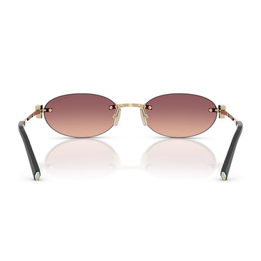 Tiffany & Co. Occhiali da Sole TF3119D 62408D Oro Pallido/Rosa Sfumato Viola Unisex 3