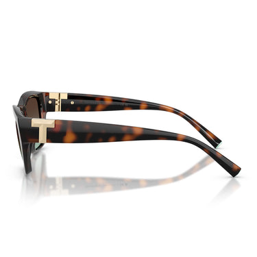 Tiffany & Co. Occhiali da Sole TF4255U 80155D Marrone Azzurro Sfumato Unisex  3
