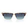 Tiffany & Co. Occhiali da Sole TF4262K 80159S Placcato Oro Marrone Azzurro Sfumato Unisex