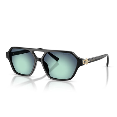 Tiffany & Co. Occhiali da Sole TF4264U 80019S Nero Blu Sfumato Unisex 2