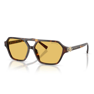 Tiffany & Co. Occhiali da Sole TF4264U 801585 Marrone/Giallo Unisex 1