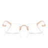 Tiffany & Co. Occhiali da Vista TF1177KB 6222 Placcato Oro Rosé Trasparente Unisex 