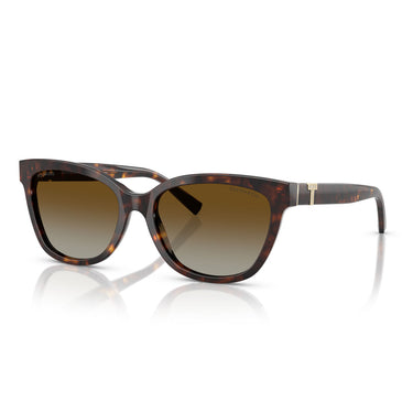 Tiffany & Co. Okulary Przeciwsłoneczne TF4237B 8015T5 Havana/Marrone Damskie Polaryzowane