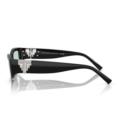 Tiffany & Co. Okulary Przeciwsłoneczne TF4234U 8001D9 Czarny/Jasnoniebieski Damskie 3