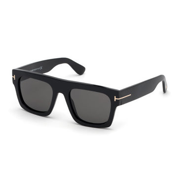 Tom Ford Sonnenbrille FT0711 01A Fausto Schwarz/Dunkelgrau Unisex