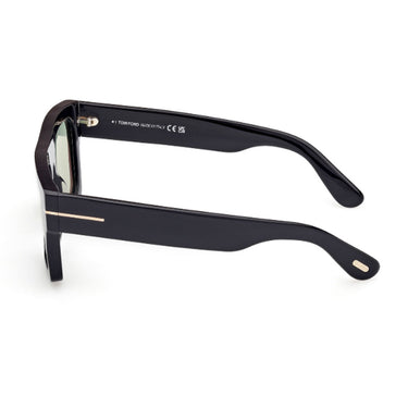 Tom Ford Sonnenbrille FT0711 01N Fausto Schwarz/Grün Unisex Fototrop