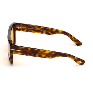 Tom Ford Sonnenbrille FT0711 56E Fausto Havana/Giallo Unisex 3