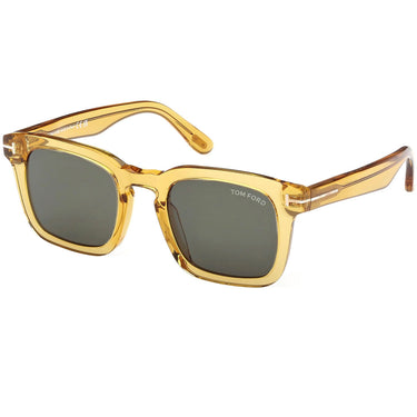 Tom Ford Okulary Przeciwsłoneczne FT0751 39N Dax Żółto/Zielone Unisex 2
