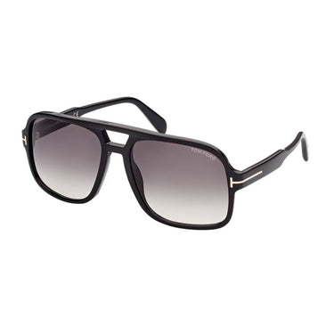 Tom Ford Occhiali da Sole FT0884 01B Falconer-02 Nero/Grigio Sfumato Unisex