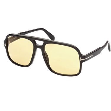 Tom Ford Occhiali da Sole FT0884 01E Falconer-02 Nero/Giallo Unisex