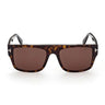 Tom Ford Occhiali da Sole FT0907 52E Dunning-02 Marrone Marrone Unisex